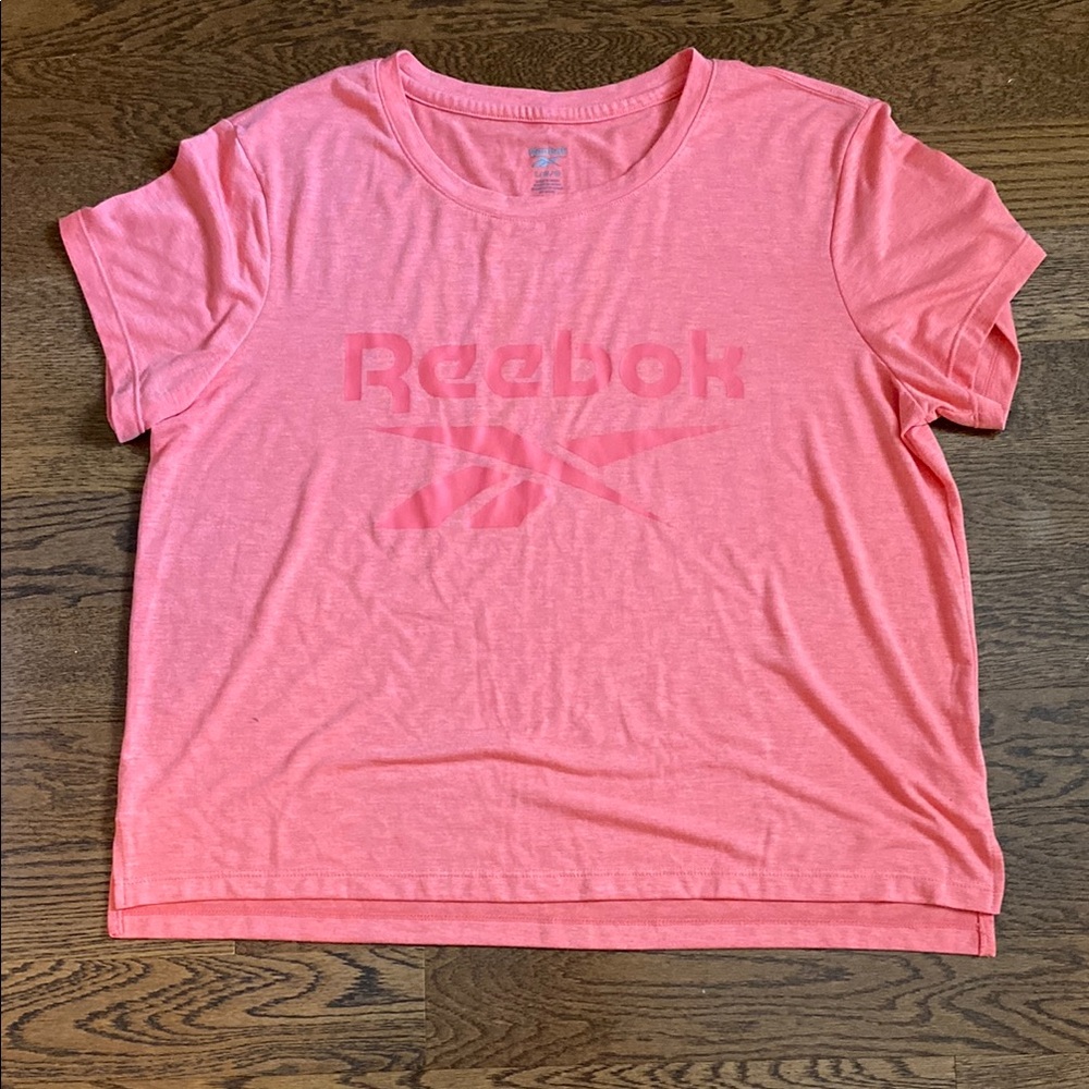 Reebok Coral Tee with Logo